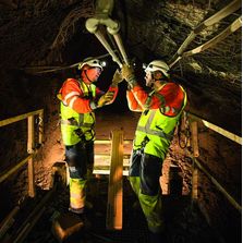 Lampe frontale multifaisceau antiéblouissement pour travail en équipe | Duo