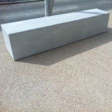Banc béton pour extérieur | BASALTINE
