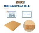 Panneaux pour isolation thermo-acoustique des planchers entre deux locaux chauffés | SEMIN Isolant pour sol gamme DOUG