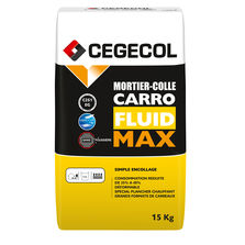 Mortier-colle allégé déformable pour sols | CARROFLUID MAX