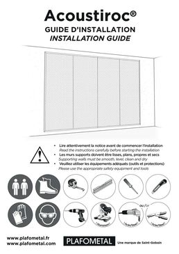 Panneau mural métallique acoustique et résistant aux chocs | Acoustiroc