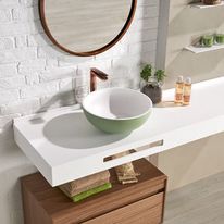 Plan de toilette sur mesure en version SF, CF et CFR | ONE