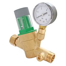 Réducteur de pression 2-en-1 Secupro, avec clapet antipollution NF intégré et manomètre fourni | PRONORM 