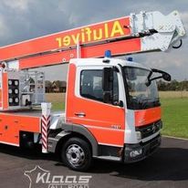 Camion de pompier alufiver avec grue de levage | Alufiver