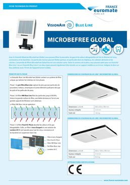 Purificateur d’air | VisionAir Blue Line Microbefree Global  