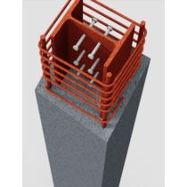 Colonne mince en acier avec noyau béton | Colonne Mixte