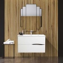 Meuble et colonne à suspendre Velours | BATHROOM THERAPY