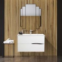 Meuble et colonne à suspendre Velours | BATHROOM THERAPY