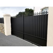 Portail battant ou coulissant aluminium gamme Tradition | PONT-AVEN