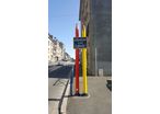 Totem de signalisation CRAYON DOUBLE FIBRE AVEC ARDOISE | SERAC SIGNALISATION