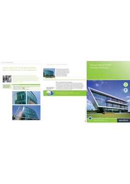 Façade rideau en verre parclosé et trame apparente | Façade FW 50+ Nouvelle Génération