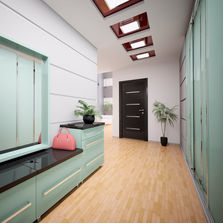 Porte d'entrée monobloc en aluminium  | Portes monobloc aluminium Modernes