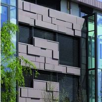 Cassettes modulaires en zinc pour bardage ventilé structuré | VMZ Mosaïk Relief