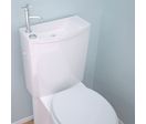 Réservoir WC avec lave-mains intégré et double chasse d'eau | Ise'o Combiné