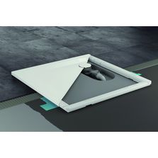 Support extra-plat pour receveur de douche en acier titane | Minimum