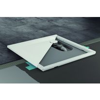 Support extra-plat pour receveur de douche en acier titane | Minimum