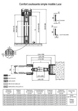 Portes d’intérieur coulissantes et battantes en bois | Comfort Luce 