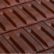 Tuile plate à pureau variable et côte centrale pour rénovation | Côte de Seine