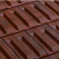 Tuile plate à pureau variable et côte centrale pour rénovation | Côte de Seine