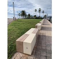 Banc obstacle en béton | BANBLOCK 