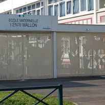 Tôle perforée pour clôture d'école vigipirate | LUDO