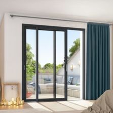 Coulissant PVC à partie centrale étroite | Horizon