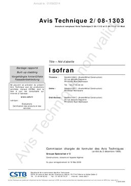 Système de bardage rapporté en panneaux acier composite | Isofran
