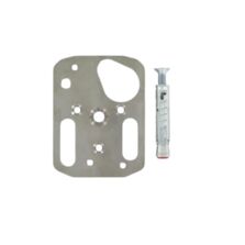 Accessoire de montage détecteur sismique | Plaque SC110 Honeywell acier/béton