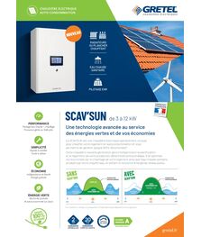 SCAV'SUN de 3 à 12 kW, une technologie avancée au service des énergies vertes et de vos économies