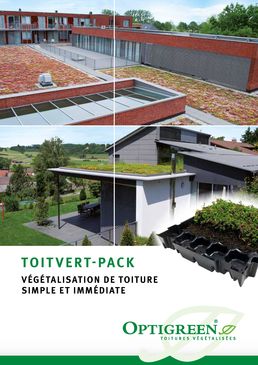 Système végétalisé en kit pour toiture | Toitvert-Pack