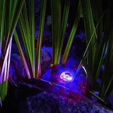 Projecteur extérieur à couleurs réglables pour éclairage de bassins jusqu'à 4 m de porfondeur | Profilux Garden LED