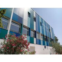 RESOPLAN / Bardage Panneaux en bois composite stratifiés compacts HPL - SCB