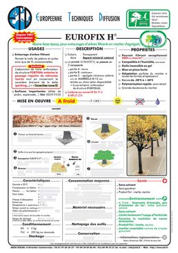 Dalle drainante en résine et granulats de Marbre roulé | Eurofix H Espaces Verts