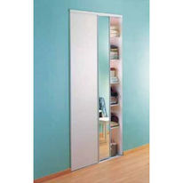 Portes coulissantes ou pivotantes en panneau de particules de 10 mm d'épaisseur