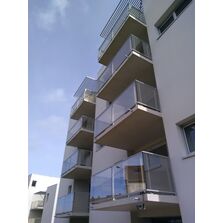 Garde-corps FERIA avec remplissage à effet filant