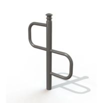 Support vélos 2 places design - Tête élégance