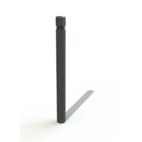 Borne anti stationnement - Tête 2 gorges en acier