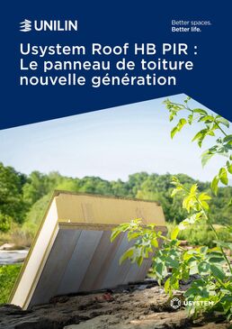 Panneau isolant hybride pour toitures en pente | Usystem Roof HB PIR