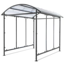 Abri vélos dôme type couloir