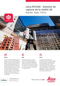Solution de capture de la réalité 3D | Leica RTC360