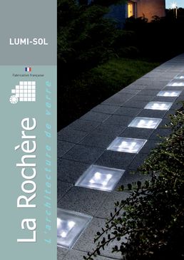Lumi-sol, pavé en verre lumineux autonome, Médaille d’or de l’innovation Batimat | 60140