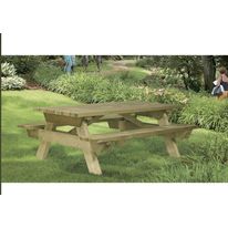 Table pique nique en pin Berlin