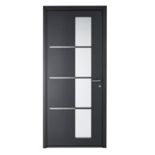 Porte d'entrée Anda Muse Aluminium sur-mesure | LAPEYRE SERVICES