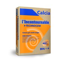 Ciment gris multiusage | L'Incontournable TECHNOCEM 32,5 R (CEM II)