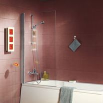 Pare baignoire 1 volet pivotant verre 5 mm | NPB1 EPURE