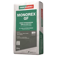 Enduit monocouche semi-allégé pour l’imperméabilisation des parois | MONOREX GF