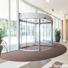 Tapis d'accueil grattant et absorbant en fibre recylée Econyl | Ebor 