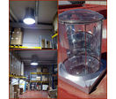 Puit de lumière avec dôme collecteur pour bâtiments industriels | Solatube SkyVault M74DS-C