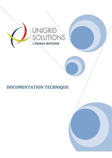 UNIGRID SOLUTIONS_documentation technique