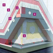 Systeme d'isolation thermique exterieure avec isolant en mousse phénolique  | StarSystem Resolution